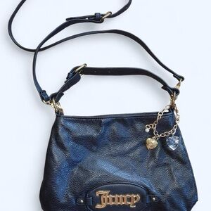 Juicy Couture Shoulder Bag with Gold Bling